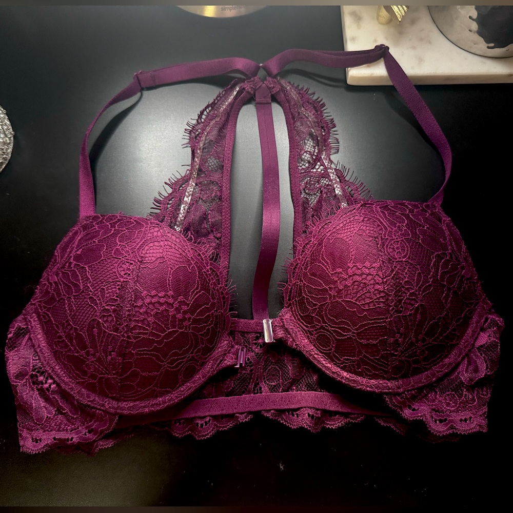 Victoria’s Secret Dream Angel lace push-up bra